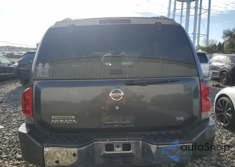 2004 Nissan Armada Se из США, поврежденный, VIN 5N1AA08B64N709396